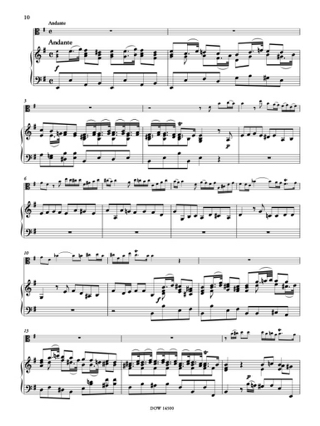 Concerto Alto TWV 51 : G 9, sol majeur - TELEMANN - Partition - Alto